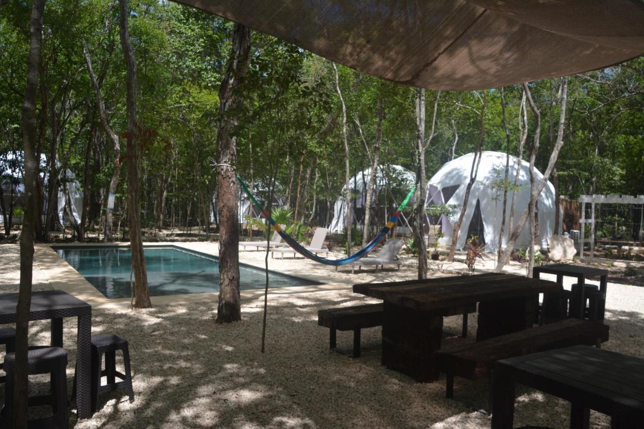 Glamping Mayan Glam Tulum Exterior photo